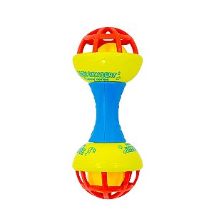 Brinquedos Para Bebes Chocalho Baby Duplo Macio Divertido [F102]
