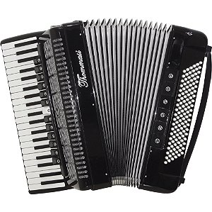 Acordeon 120 Baixos 41 Teclas Ta 12020 Preto Thommasi [F097]