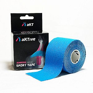 Fita Kinesio Aktive Sport 5 Cm X 5 Mts Azul [F132]