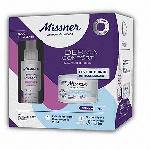 Kit Curativo Barreira 28 Ml Spray Gratis 1 Fita Silicone 25mm X1,5mts Missner [F132]