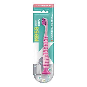 Escova Dental Pro Kids Com Ventosa Kess 2067 [F132]