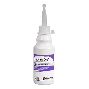 Clorexidina Degermante 2% 100 Ml 1un Riohex Rioquimica [F132]