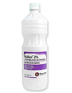 Clorexidina Degermante 2% 1000 Ml 1un Riohex Rioquimica [F132]