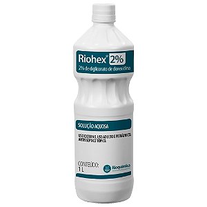 Clorexidina 0,2% Solução Aquosa 1000ml Riohex Rioquimica [F132]