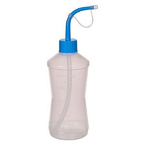 Frasco Almotolia 250ml Bico Curvo Natural J.prolab [F132]