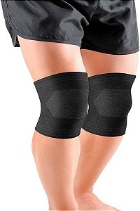 Joelheira Elastica Bamboo Preto P Hidrolight El09 [F132]