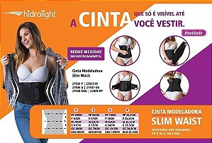 Cinta Modeladora Slim Waist G Hidrolight H77_3 [F132]