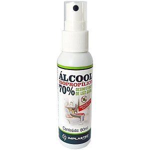 Alcool Isopropilico 70% Pump 60ml [F132]