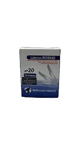 Lamina De Bisturi N.20 Cx C/100un Biomass [F132]