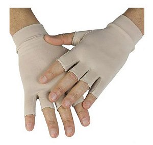 Luva Curta Com Protecao Uv Chocolate Gg New Form 81001 [F132]