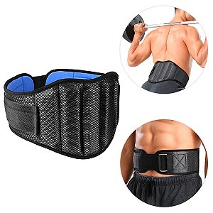 Cinto Musculação Estabilizador Lombar Cor:preto Tamanho:l [F102]