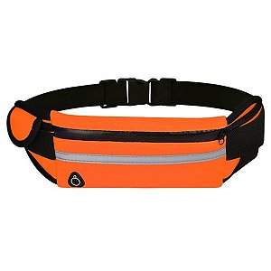 Pochete Bolsa Treino Impermeável  Cor:laranja [F102]