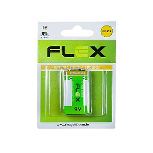 Bateria Zinco 9v Flex Fx-9z1 [F108]