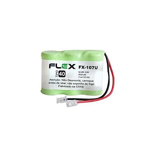 Bateria P/ Telefone Sem Fio "flex" Fx-107u 3.6v 400mah [F108]