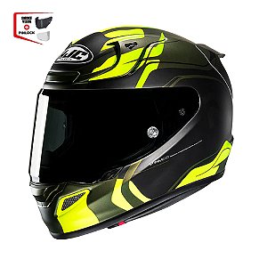 Capacete Hjc Rpha 12 Lawin  Pret Verd 56 [F016]