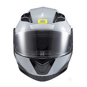 Capacete Texx Esc Gladiator V3 Makan Cinz Verd Bril 60 [F016]