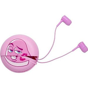 Fone de Ouvido Letron Fini Beijo Rosa [F002]
