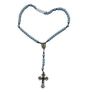 Terco 10mm Perola Nossa Senhora Aparecida Ceu