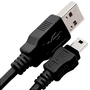 Cabo USB AM/Mini USB 5 Pinos p/ Câmera Digital 1,8m