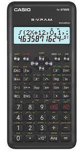 Calculadora Científica Casio FX-570MS
