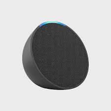 Echo Pop Amazon, com Alexa, Smart Speaker, Som Envolvente, Preto Amazon