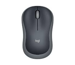 Mouse sem fio Logitech M185 com Design Ambidestro Compacto, Conexão USB e Pilha Inclusa