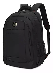 Mochila Reforçada Notebook Impermeável  Cor Preto