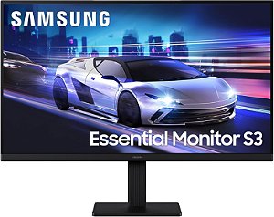 Monitor Gamer Samsung 24" FHD, 120 Hz, HDMI, Preto, S3