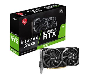 Placa de Video RTX 3050 Stormix Palit NVIDIA GeForce, 6GB Placa de Video RTX 3050 Stormix Palit NVIDIA GeForce, 6GB