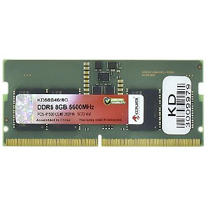 Memória RAM para Notebook Keepdata DDR5 8GB 5600MHz - KD56S46/8G