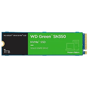 SSD Western Digital M.2 1TB SN350 Green NVMe - WD