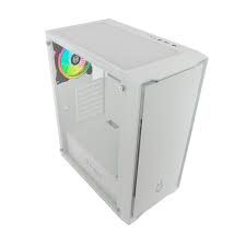 Gabinete Gamer Husky Dome 110, Mid Tower, ATX, Lateral em Vidro, Sem FANs, Branco - HGN110BR