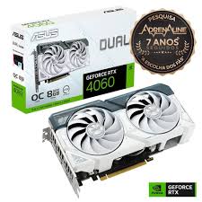 Placa De Vídeo Msi Rtx 4060 Ventus 2x White Oc 8gb Gddr6