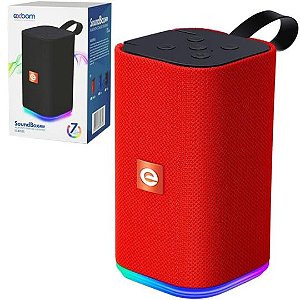 Caixa De Som Bluetooth Led Rgb 5w Usb Micro Sd Fm Preto Cs-m31btl