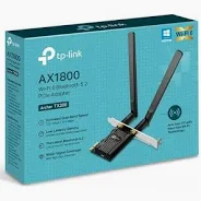 Adaptador WiFi 6 PCIe AX1800 Bluetooth 5.2