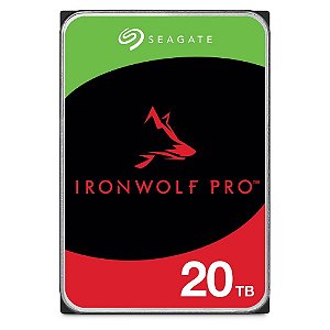 HD Seagate 20TB IronWolf Pro SATA 6GBps 7200RPM 256MB 3.5" NAS - ST20000NT001