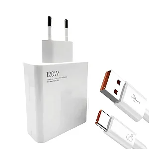 Carregador Celular 120w Turbo Tipo C