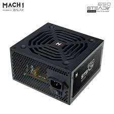 Fonte MACH1 Steady, 650W, 80 Plus Bronze, PFC Ativo, Preto - 650Steady