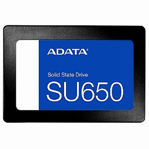 SSD Adata 960GB SATA III Leitura 520 MB/S Gravação 450 MB/S ASU650SS-960GT-R