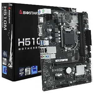 Placa Mãe Biostar H510MHP 4.0 Intel Soquete LGA 1200