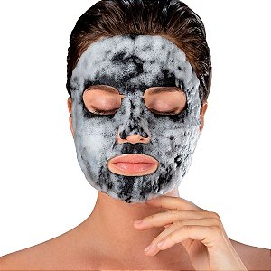 Máscara Facial Superfood Bubble O² Carvão Ativado