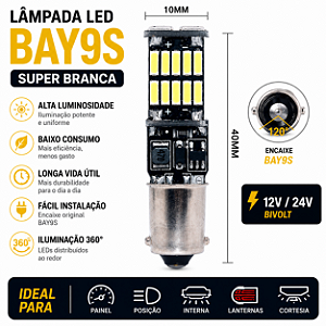 Lâmpada De LED Bay9s - PAR