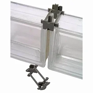 Espaçador para Bloco de Vidro Pacote com 10 Peças