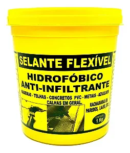 Cola Impermeabilizante Flexivel Veda Vazamentos Telhas De Vidro Laje
