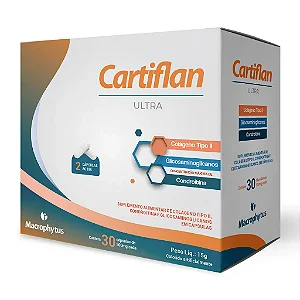Cartiflan Ultra 30 Cápsulas (Colágeno Tipo II + Condroitina)