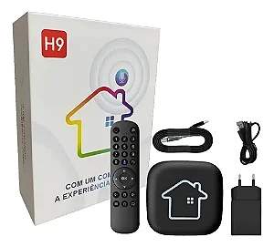 HTV 9 (H9) LANÇAMENTO 2025 ANDROID 14 4K + COMANDO DE VOZ