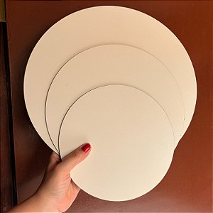 Cakeboard em mdf branco 3mm e 6mm personalizado com logo
