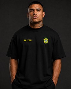 CAMISA OVERSIZE BRASIL BJJ 10 🇧🇷🥋