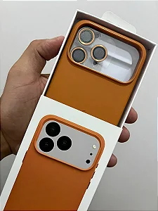 CASE MAGSAFE COURO IPHONE 17 PRO MAX