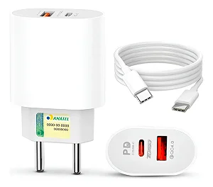 CARREGADOR ORIGINAL KIT CABO E FONTE